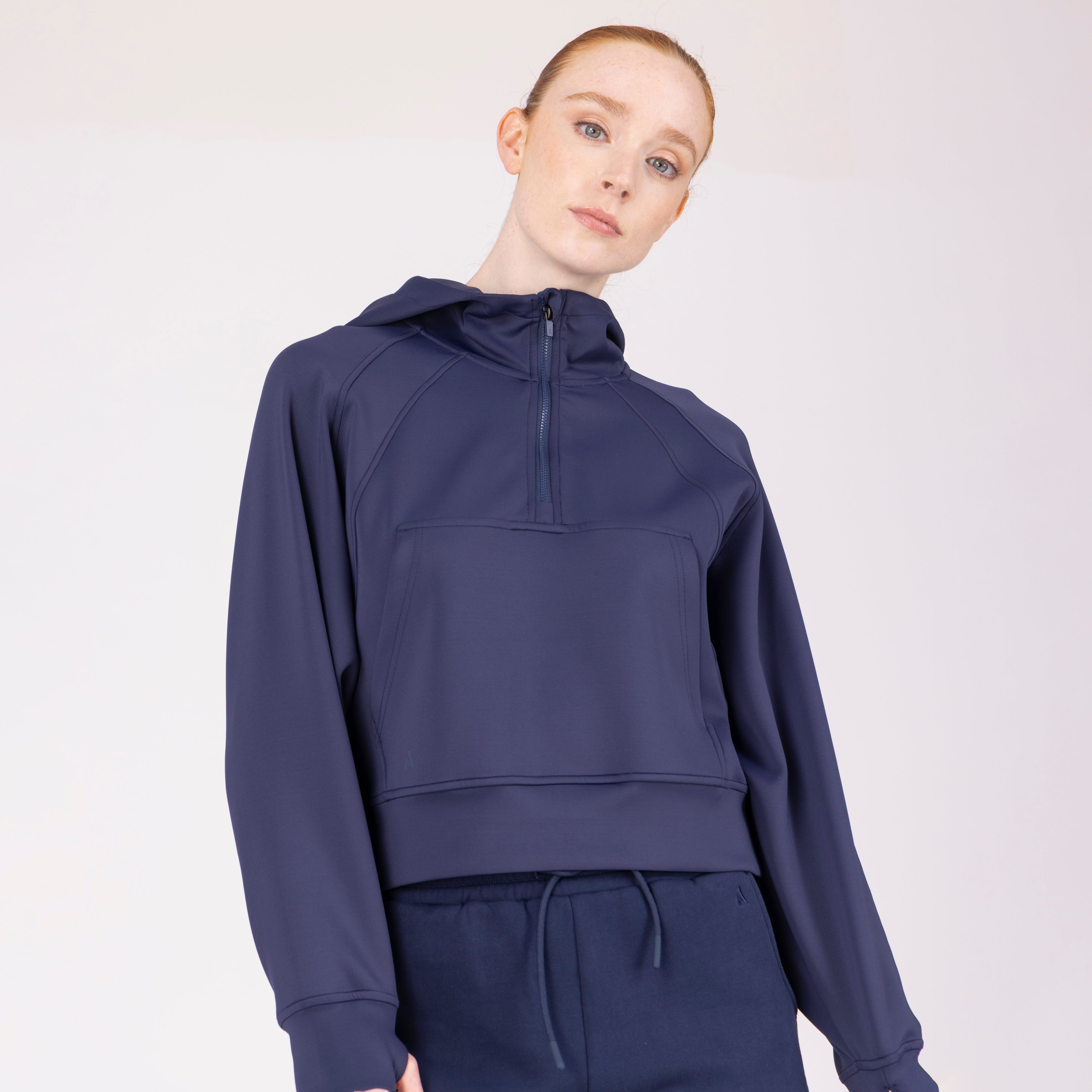 Aubrion React Quarter Zip Hoodie