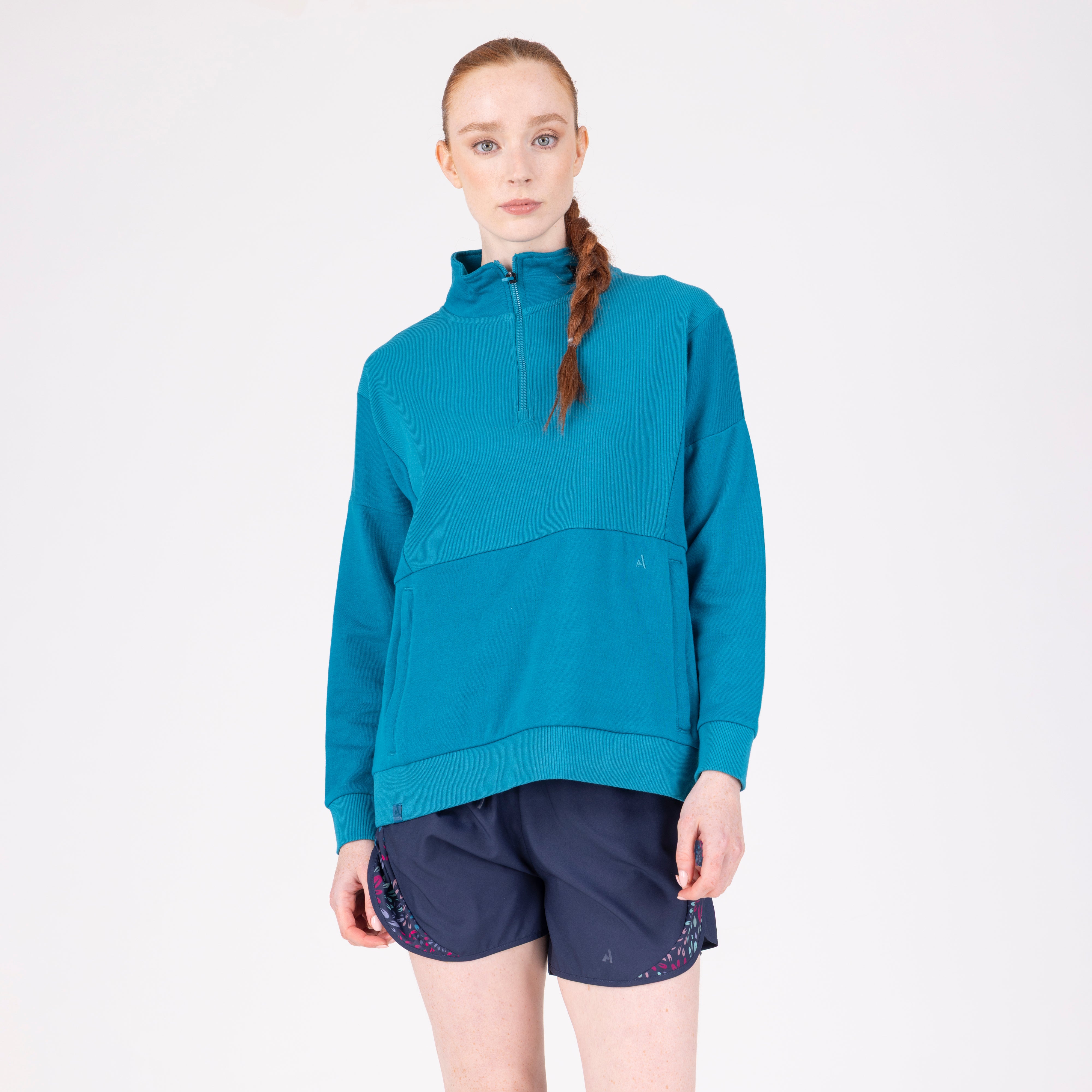 Aubrion React Quarter Zip Sweater