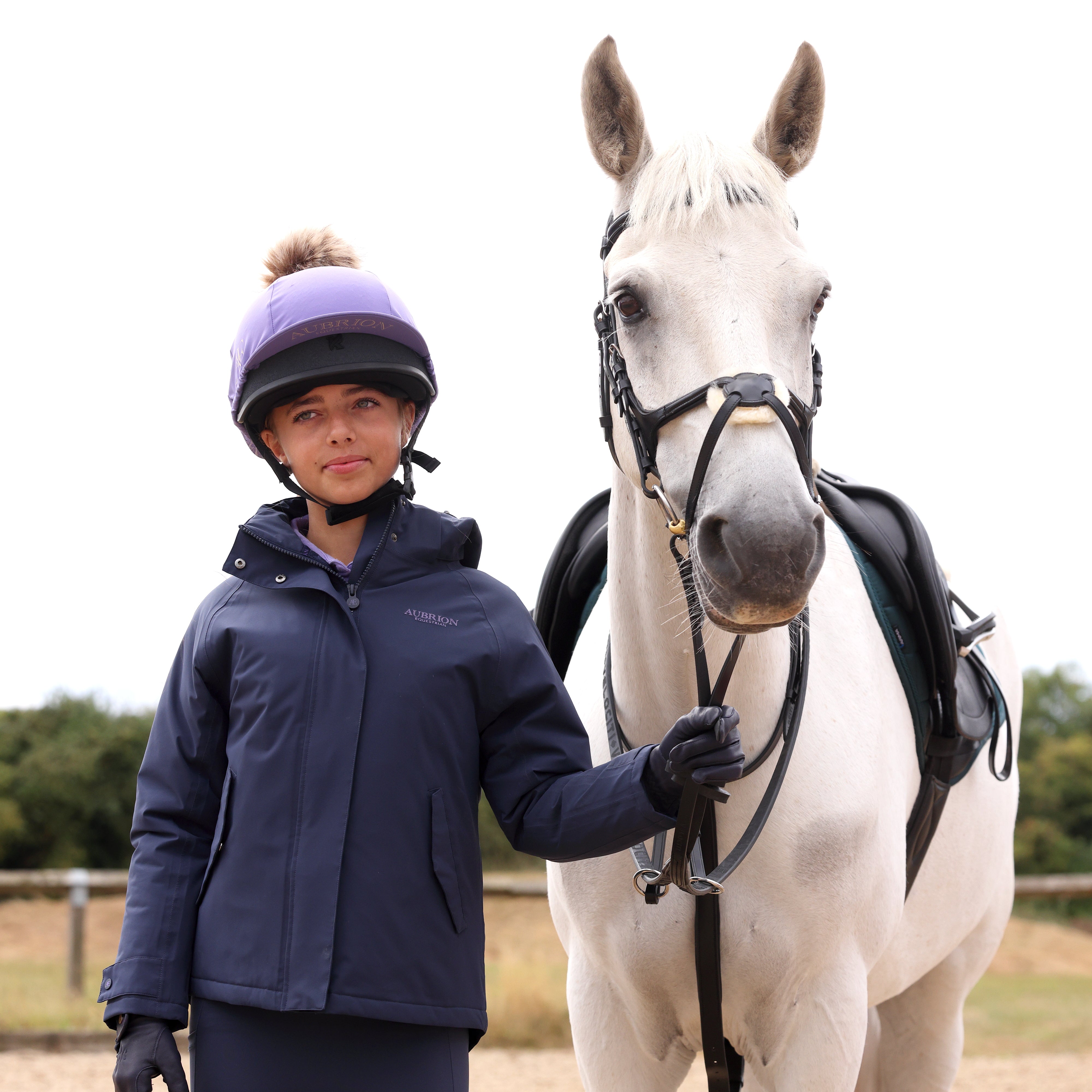 Aubrion Equestrian Lightweight Coat -Young Rider