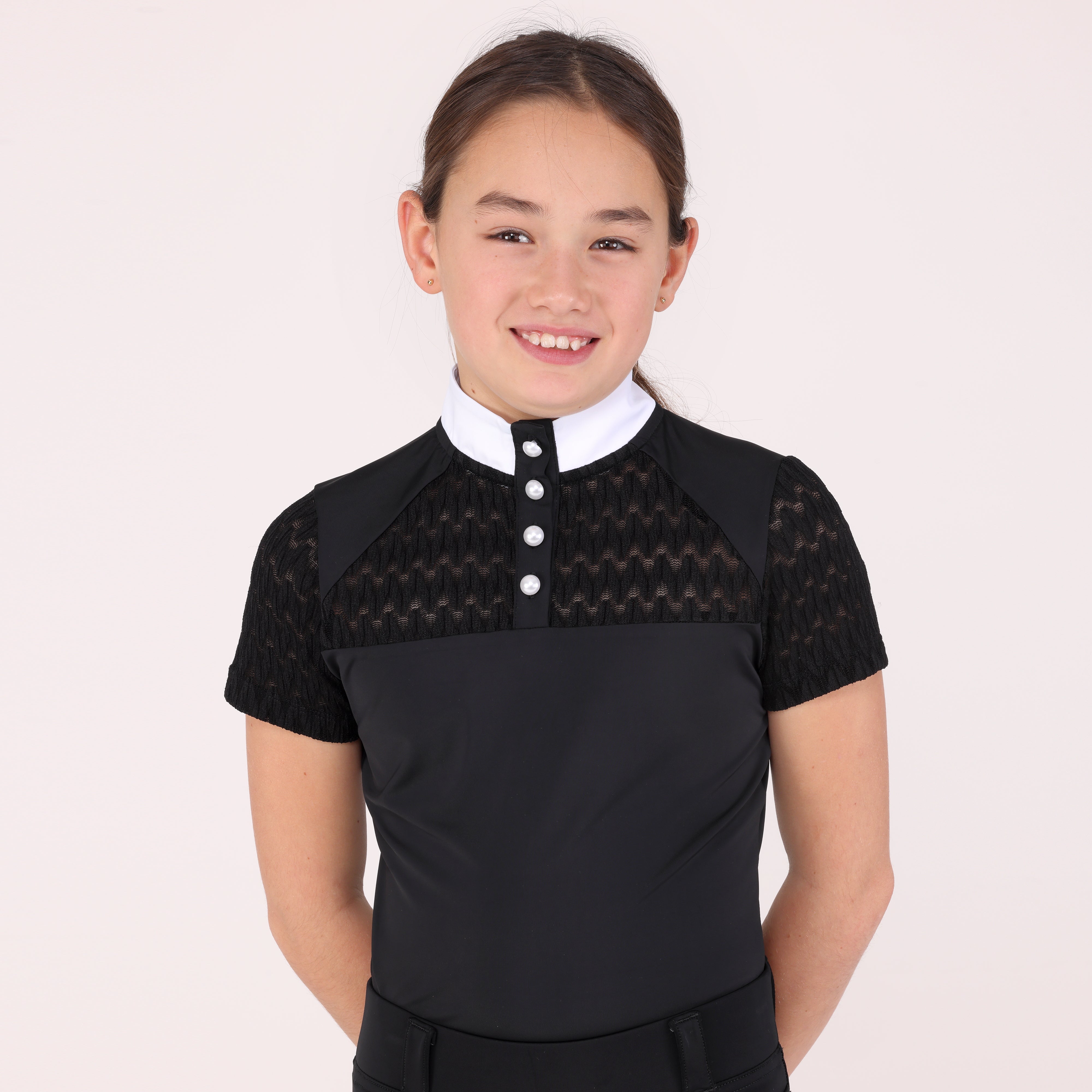 Aubrion Optima VX Show Shirt - Young Rider