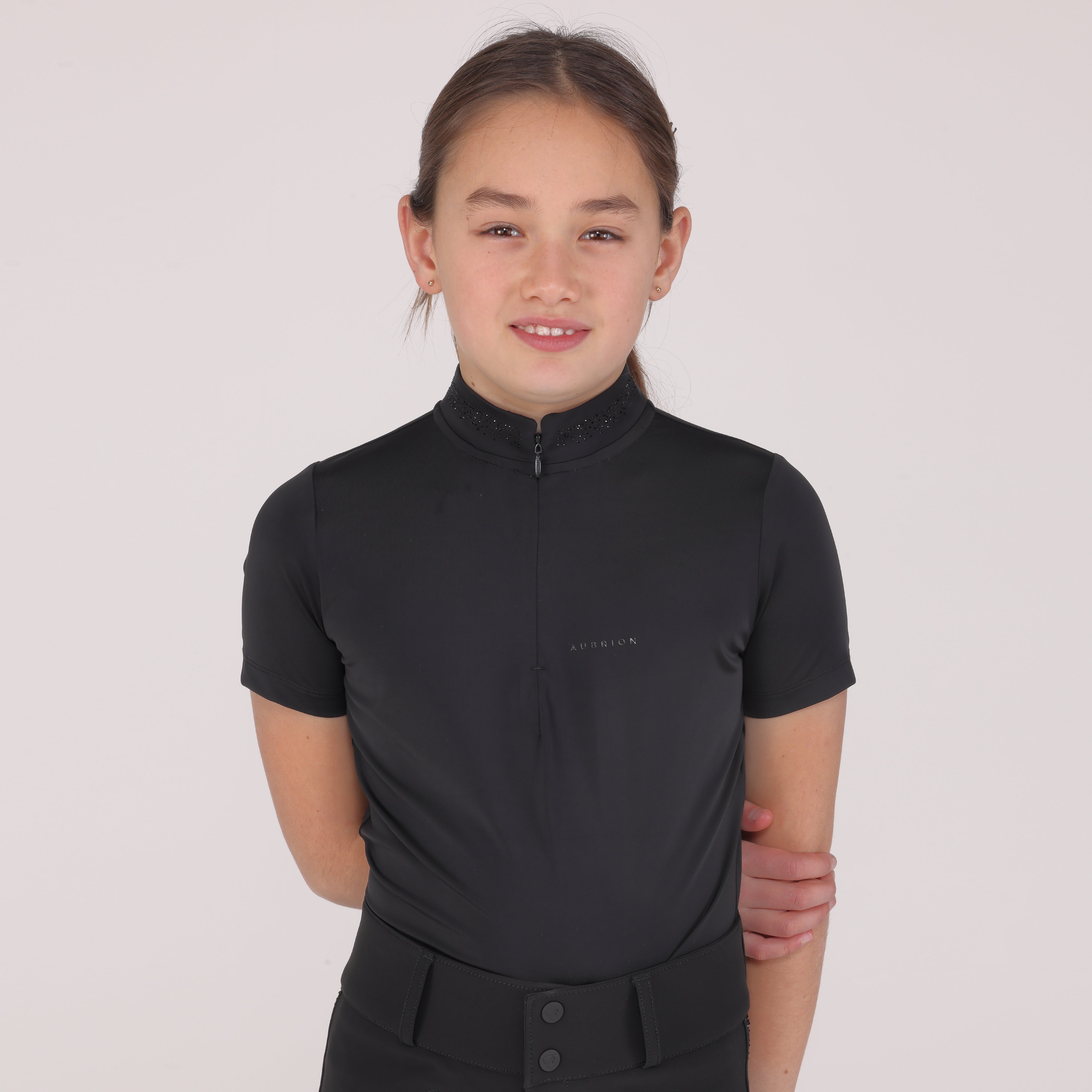 Aubrion Optima GX Show Shirt - Young Rider