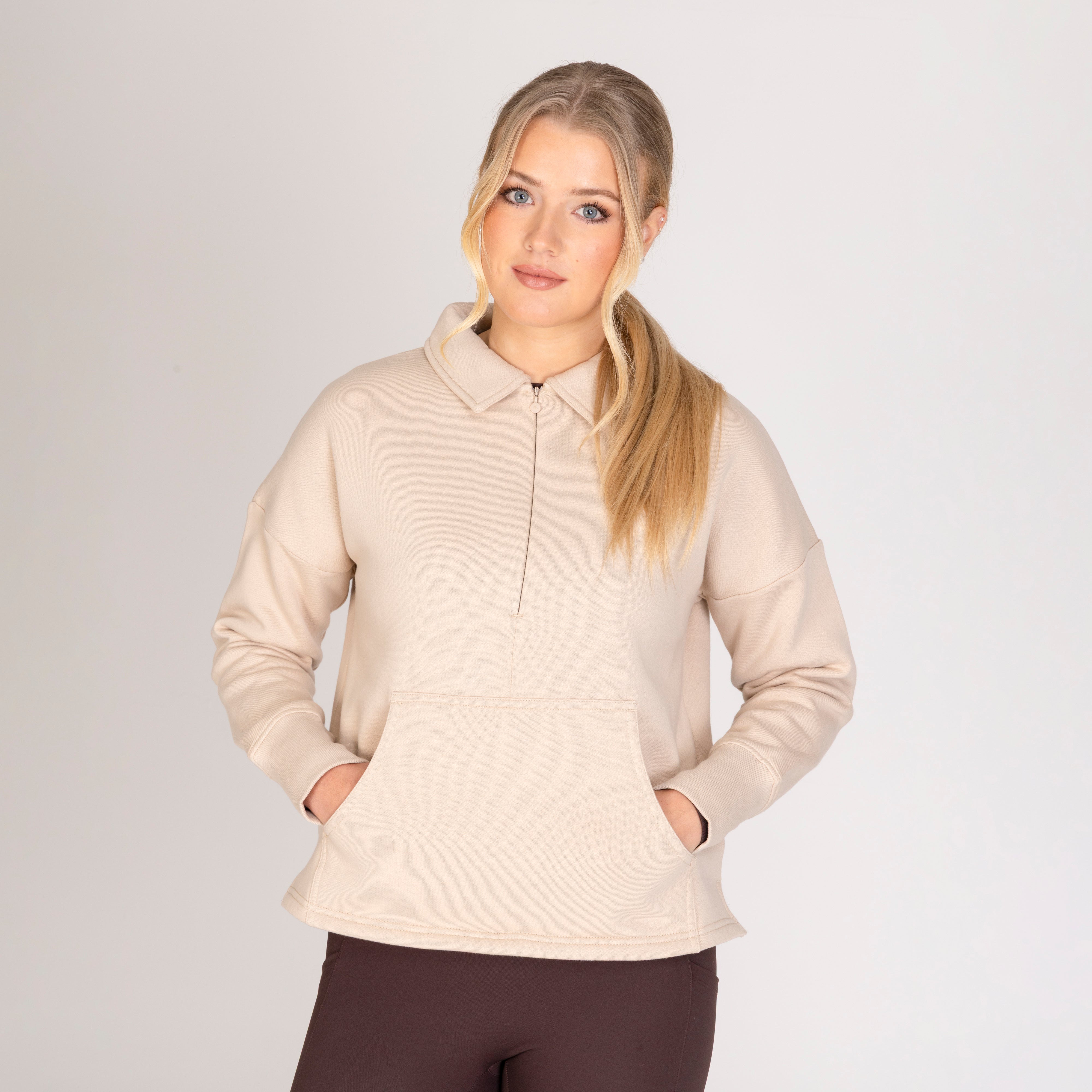 Aubrion Equestrian Quarter Zip Sweater