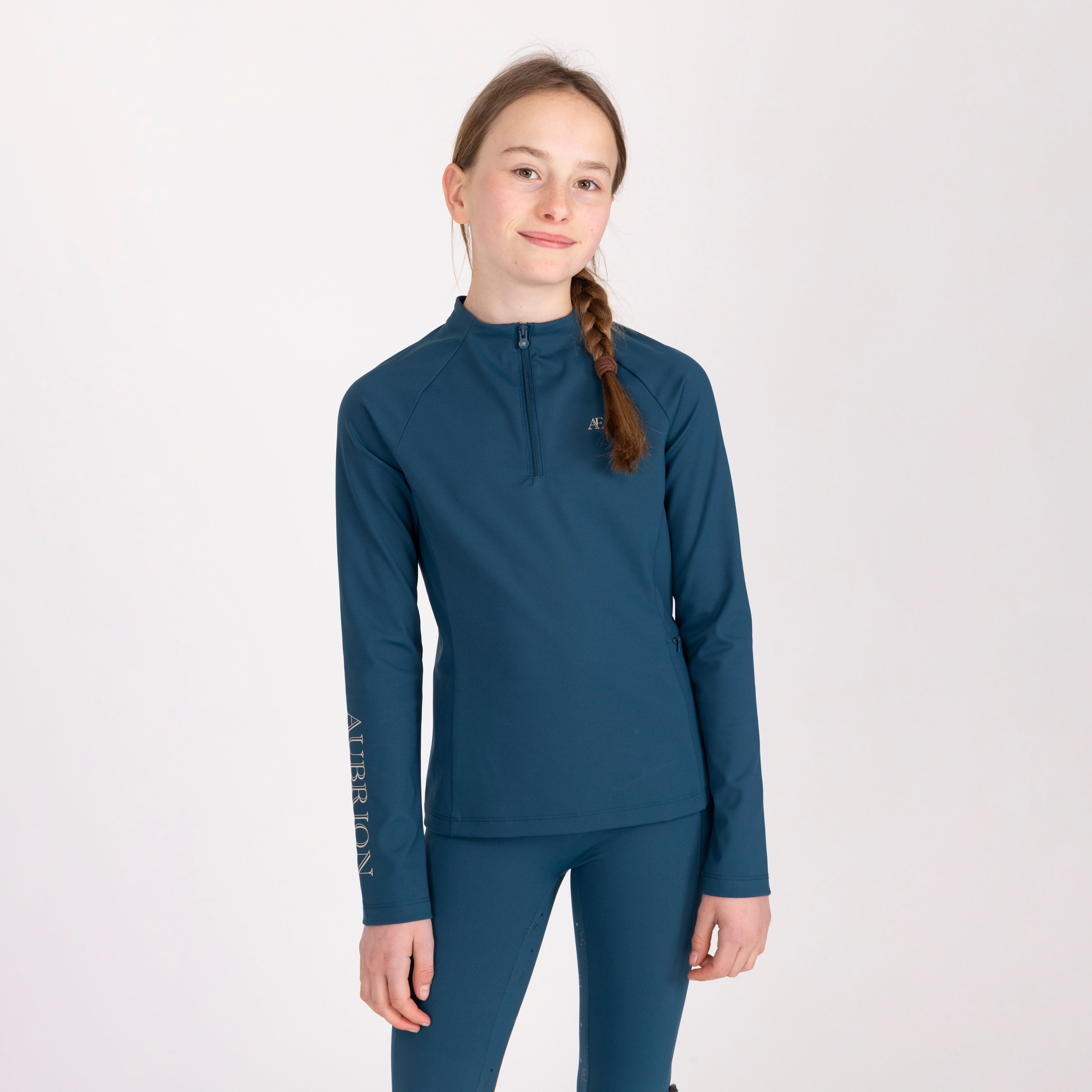10960 - Aubrion Equestrian Winter Long Sleeve Base Layer - Young Rider