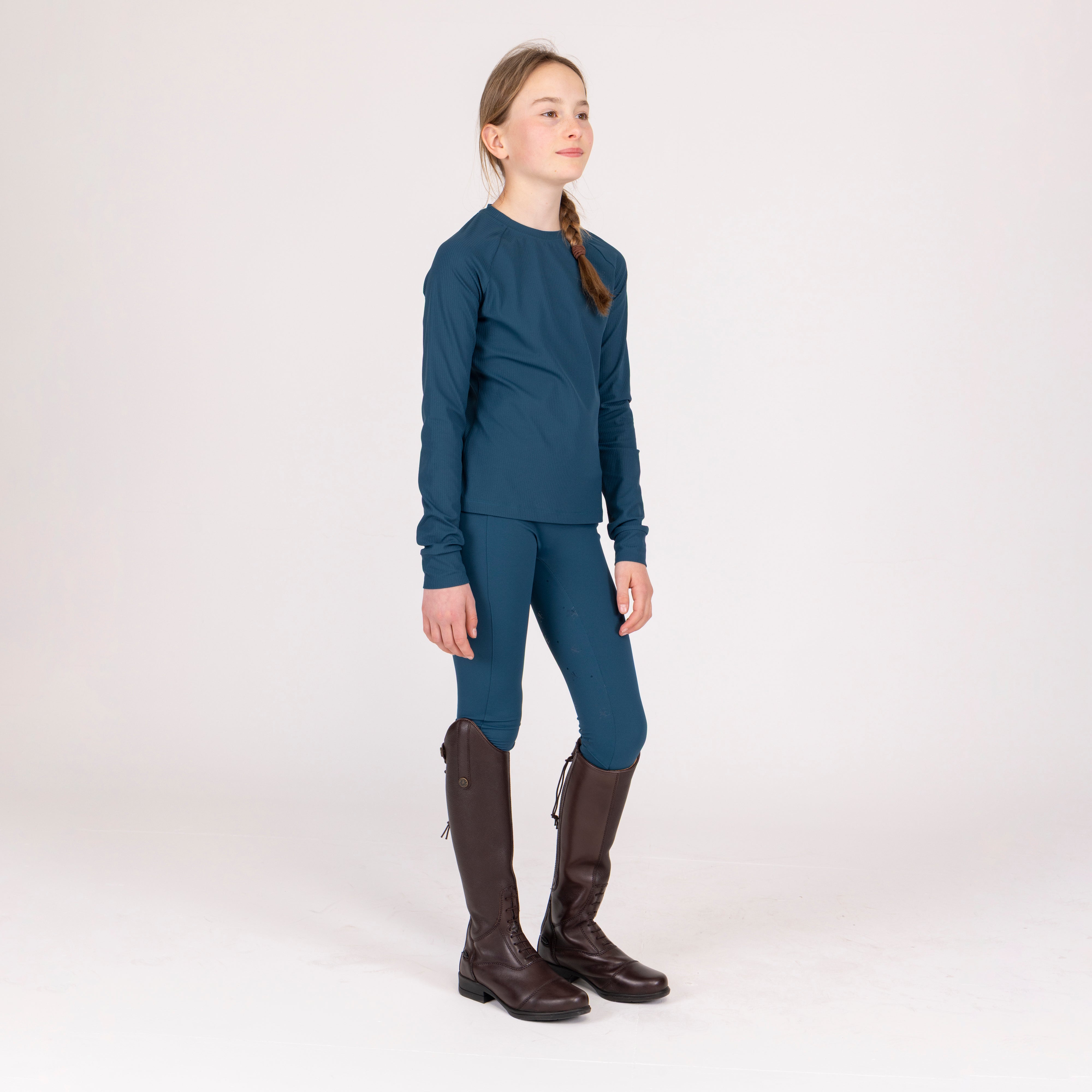 Aubrion Equestrian Riding Winter Tights - Young Rider