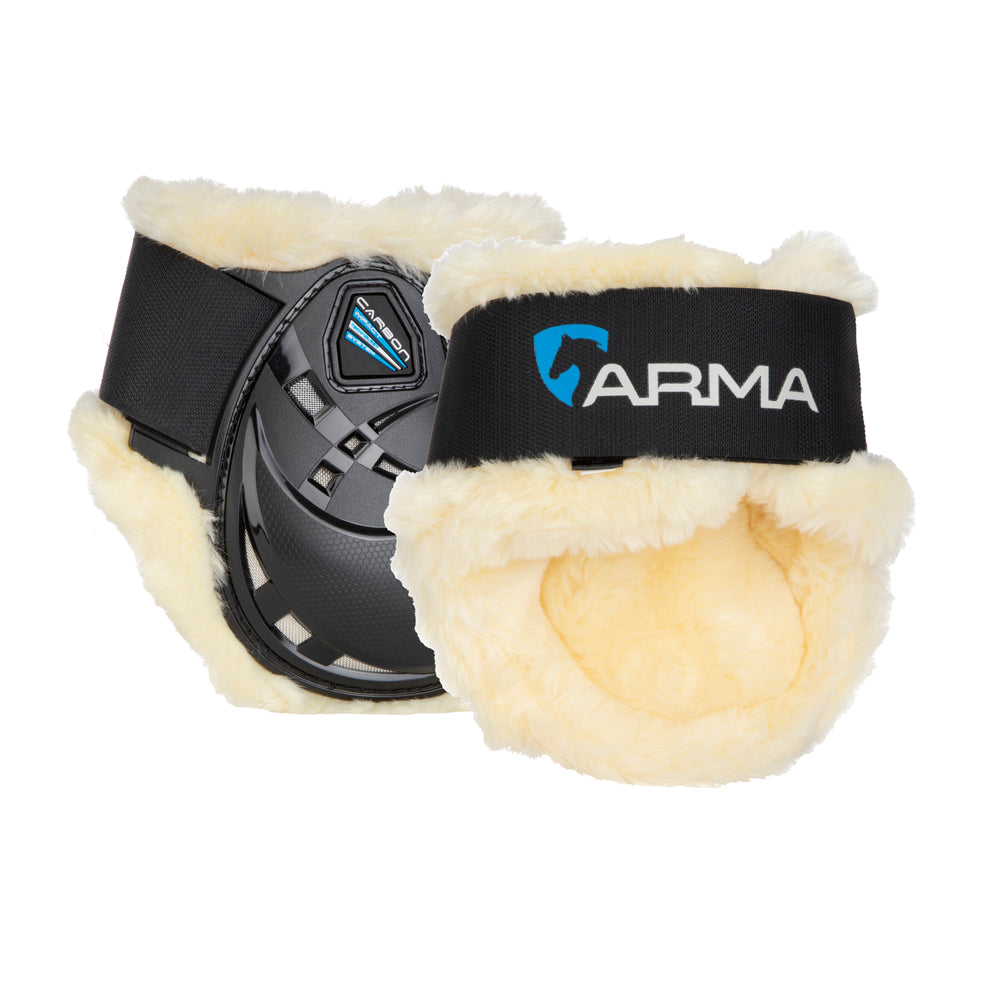 Protecteurs De Boulets Shires Arma Anatomic – Néoprène, Taille Unique, Noir (neuf, Défauts Mineurs)