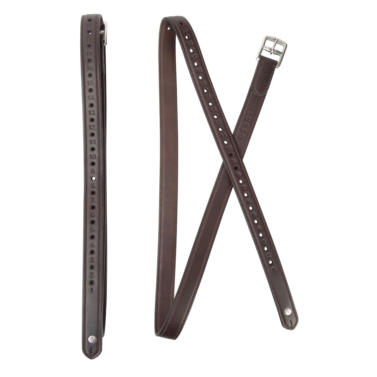 Staffe In Pelle Morbida Cwell Equine - Per Equitazione, Colore Nero - Foto 7