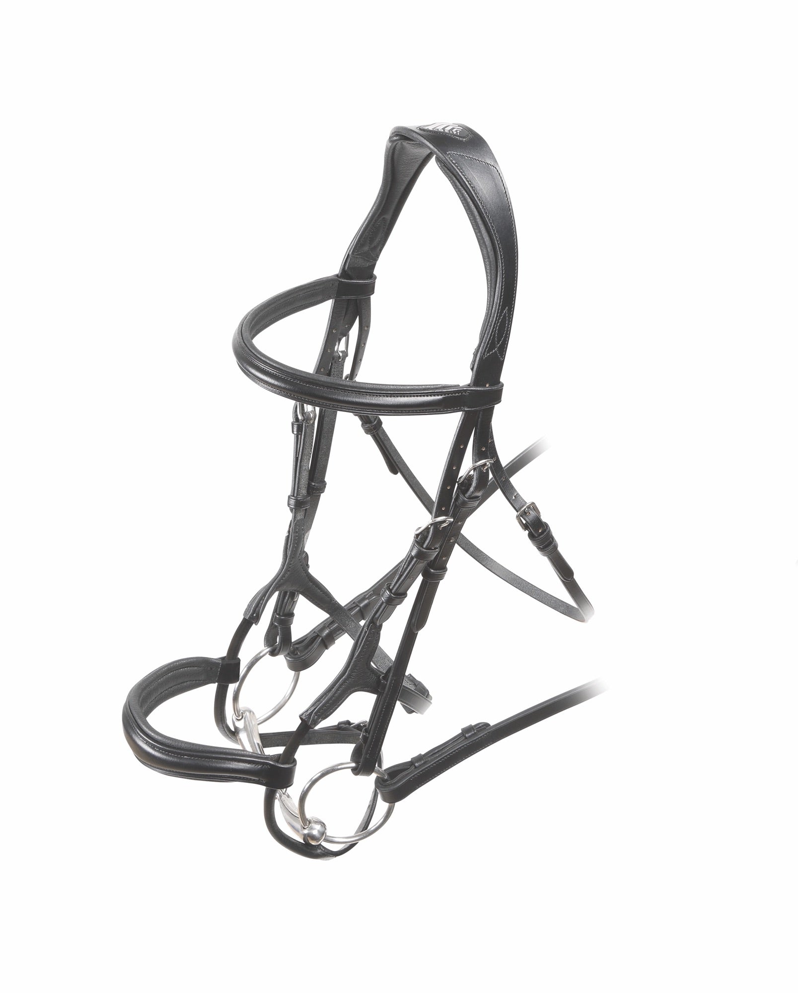 Velociti RAPIDA Rolled Padded Cavesson Bridle