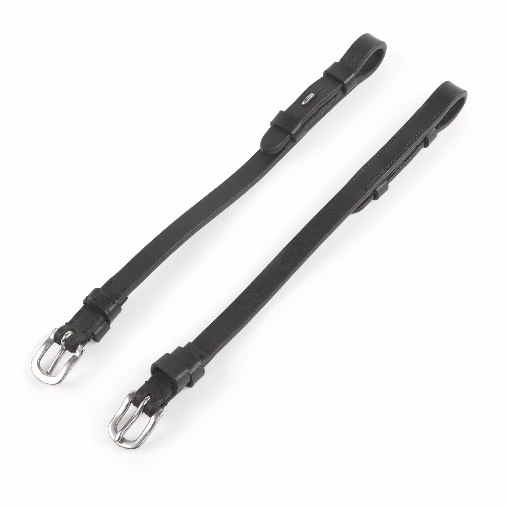 Shires Velociti Rapida - Sottogola In Pelle Per Briglie, Con Raccordi In Acciaio Inox Lucido, Colore Marrone