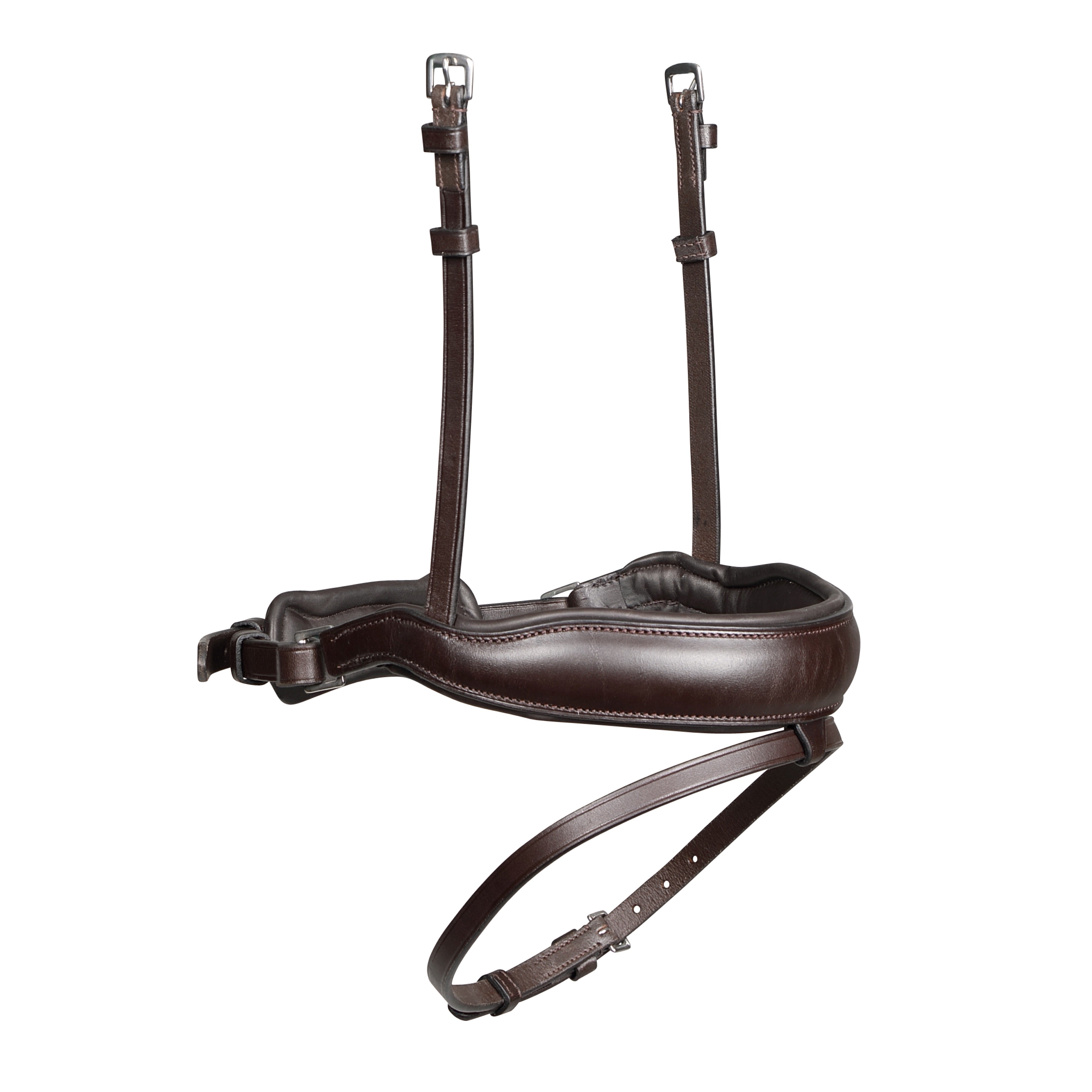 Collegiate Mono Crown Flash Noseband in Black Collegiate Mono Crown Flash Noseband in Black