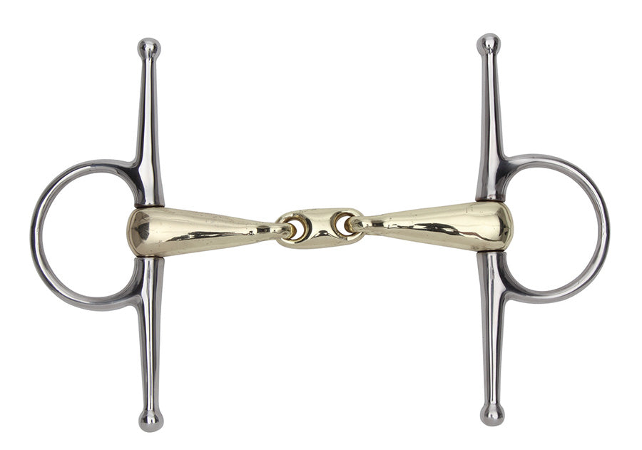 Brass Alloy Snaffle with Lozenge