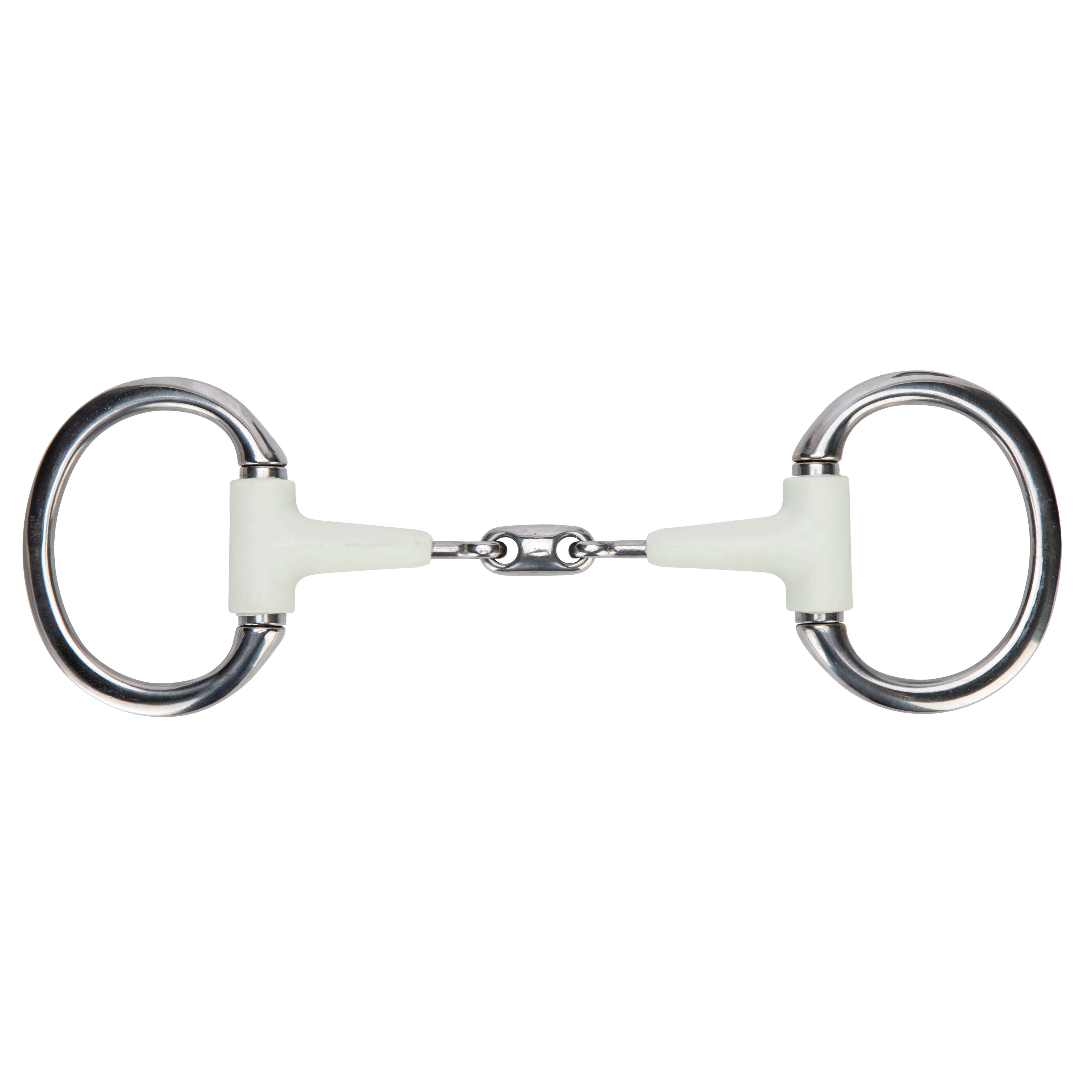 EquiKind Softie Flat Ring Eggbutt Peanut Link