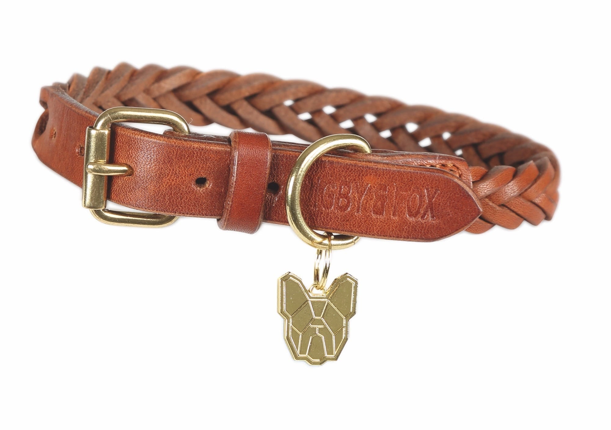 Shires Digby & Fox Hundehalsband Tweed – Klassisches Landhaus-Design, Mit Lederfutter, Größe L