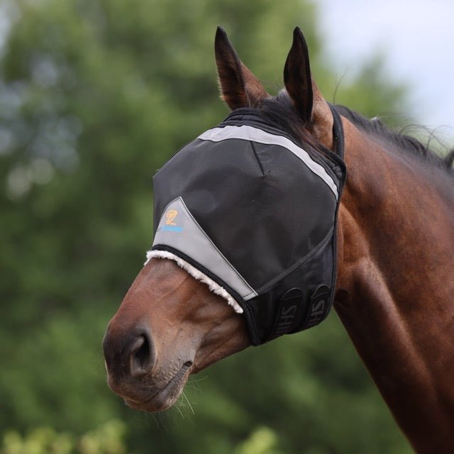 FlyGuard Pro Fine Mesh Earless Fly Mask