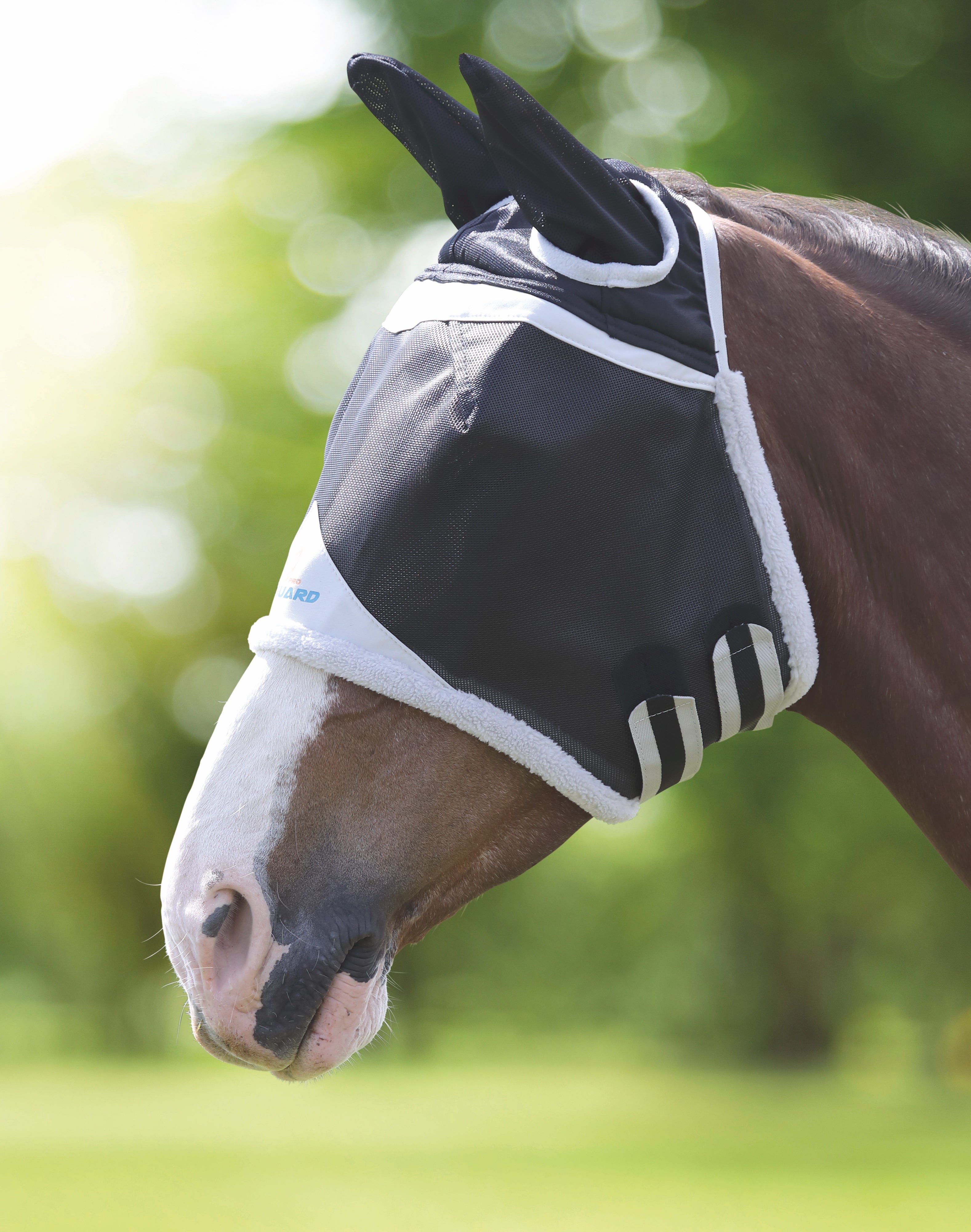 FlyGuard Pro Field Durable Fly Mask With Ears