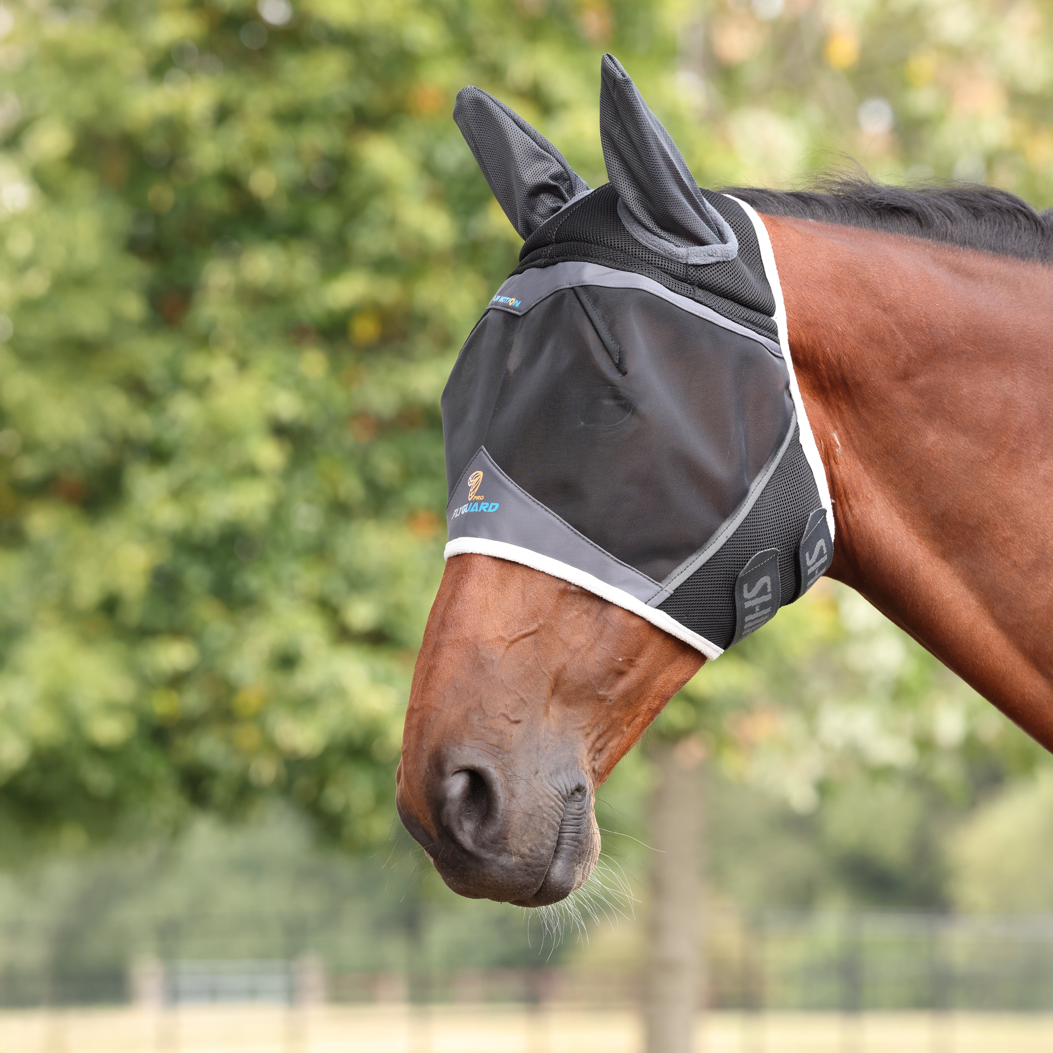 FlyGuard Pro Air Motion Fly Mask with Ears