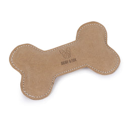 Digby & Fox Leather Bone Toy