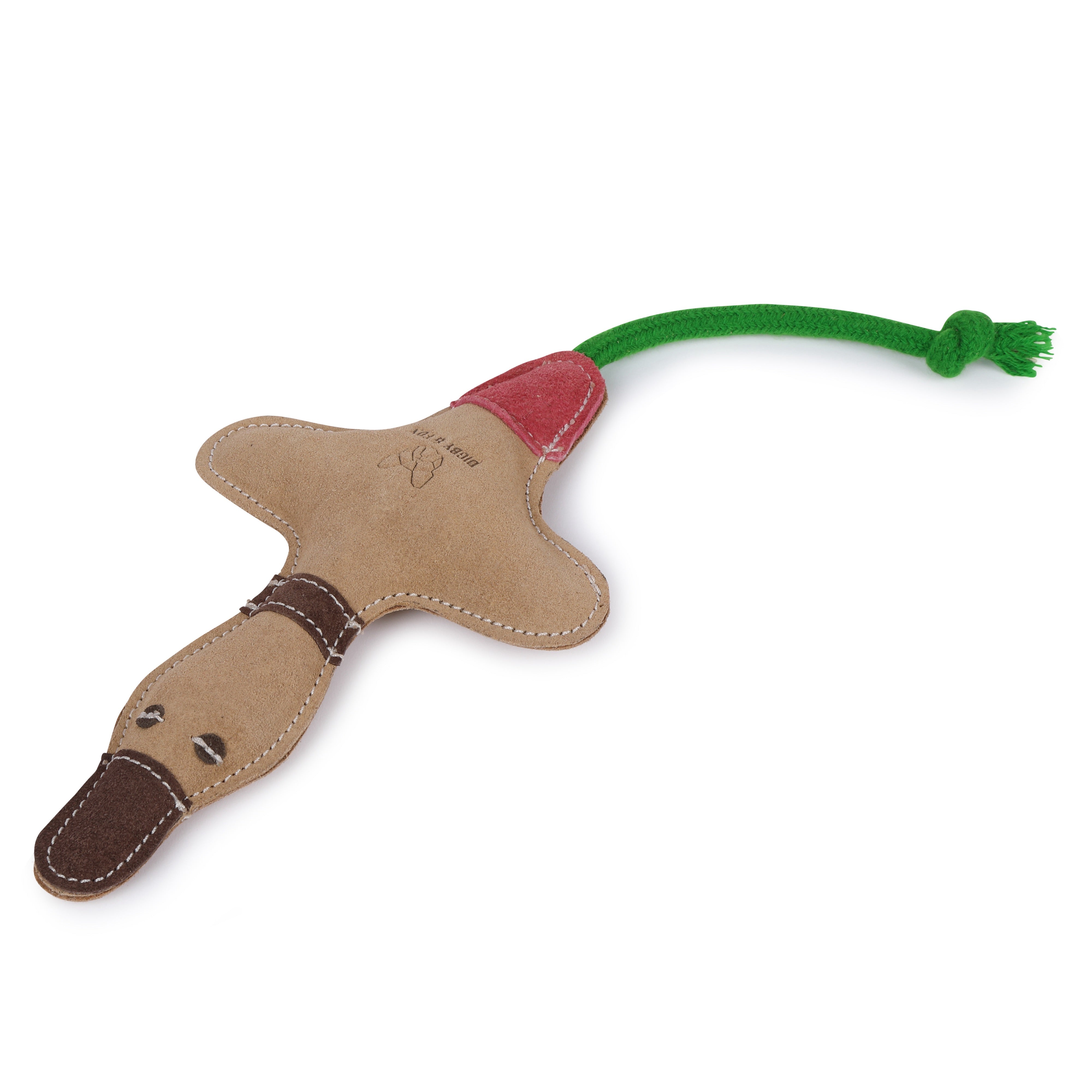 Digby & Fox Leather Duck Toy