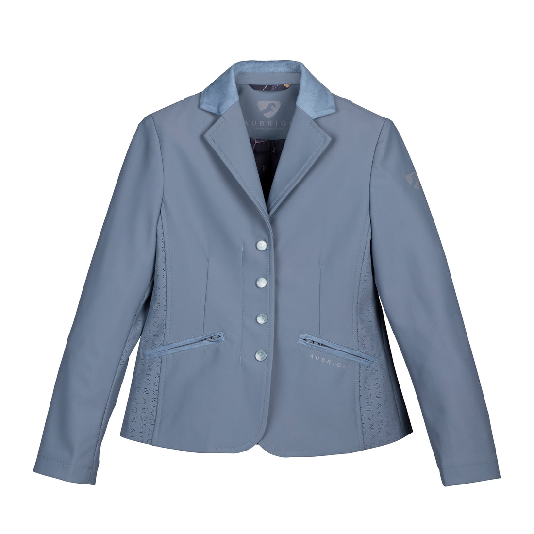 Veste De Spectacle Femme Aubrion Brixton By Shires - Couleur Gris Tempête, Neuve Taille Variable